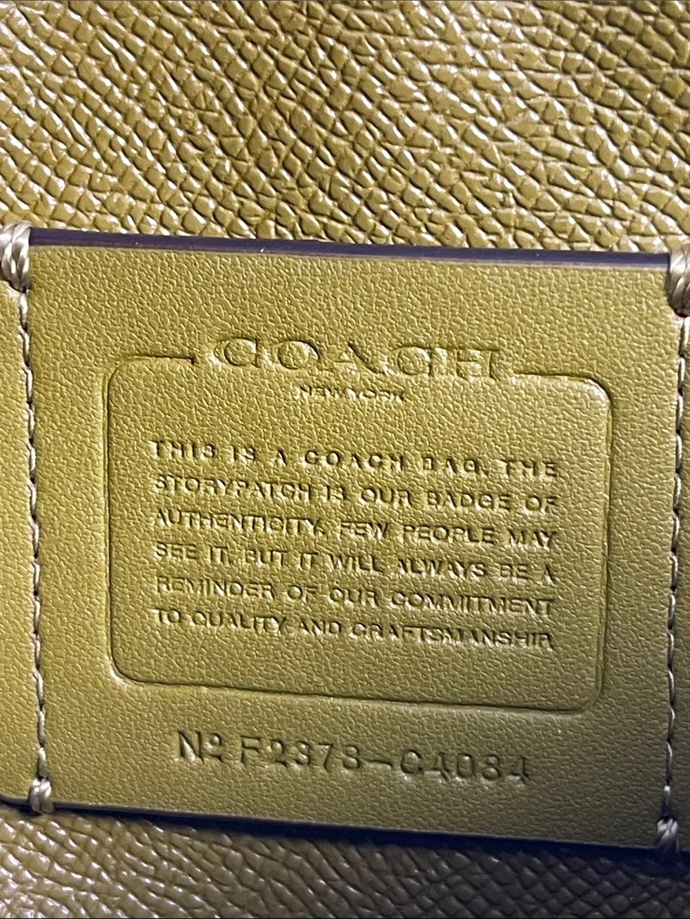 COACH F2378-C4084 Mollie Tote 25 Sky Blue Leather Crossbody Authentic